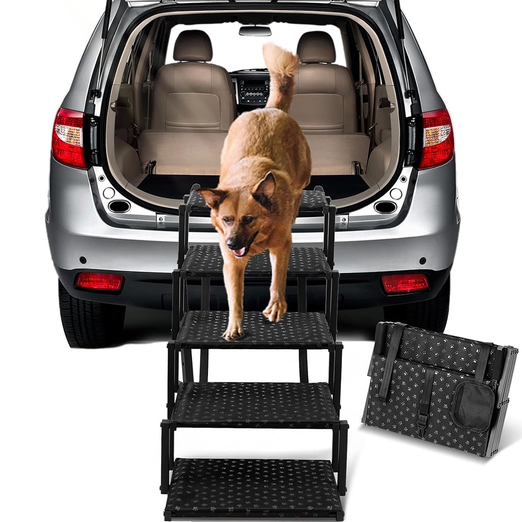 Qpets® Dog Stairs for Car Qpets® Dog Stairs for Car